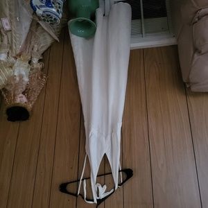 Ann Taylor  white halter dress size 16